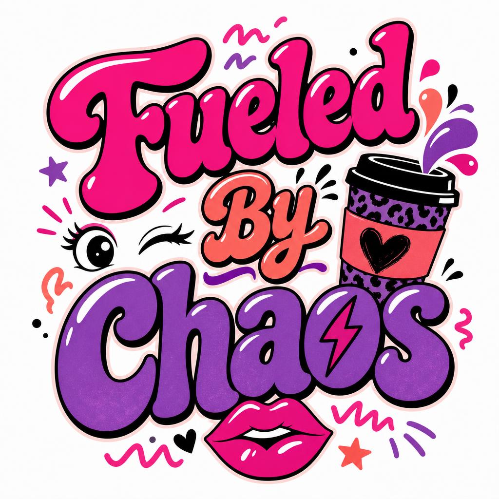 Playful sassy transfer artwork